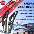 Wiper Kaca Depan CRV 2nd Wiper Mobil SAKURA. 