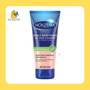 Noxzema Deep Pore Facial Cleanser Cream Daily Face Cleansing for All Skin Types 6 OZ