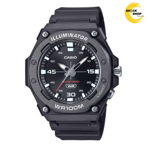 CASIO นาฬิกาผู้ชาย รุ่น MW-620H-1AV วัสดุเรซิ่น สีดำ คาสิโอ