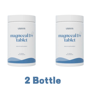 USANA Magnecal D+ 112 Tablets | Calcium Magnesium & Vitamin D for Bone & Teeth Health Buy 2 Get 1 Free
