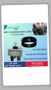 Nắp Và Gioăng Bơm Xăng Xe Piaggio Vespa Phụ Tùng Thay Thế Phù Hợp Từng Đời Xe