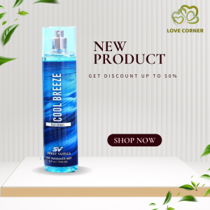 Sweet Vanilla Cool Breeze Perfume for Men Long Lasting Scent 236ml