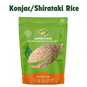 Shirataki Rice 250g–1kg | Low-Calorie Low-Carb Konjac Rice Diabetic Friendly