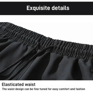 Golf Ice Silk Pants for Summer Men  Casual Athletes  Urban Professionals  Soft and Comfortable  Fashionable Sports Style  Breathable Loose Fit