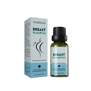 West Month Breast Enhancement Essential Oil Breast Enlargment Breast Enhancer Care Breast Enhancer tightness Chest Care Beauty Breast Enhancer Massage Oil  Attractive Size Up Enlarge Firming Bust（20ml)