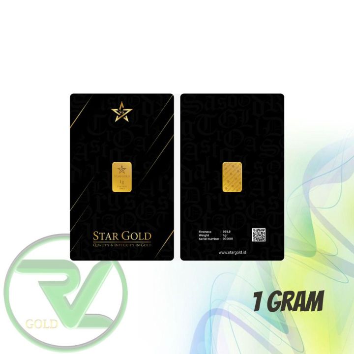 Rvl Gold Logam Mulia Star Gold Gram Lazada Indonesia