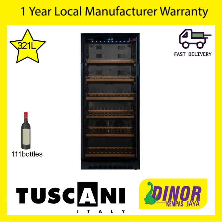 [OWN LORRY DELIVERY with Free unbox and Disposal ] Tuscani Wine Cooler