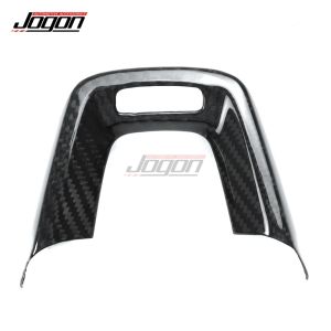 OnlyF U Real Carbon Fiber Car Interior Steering Wheel Panel Cover Trim Accessories For Acura Integra Type S A-Spec 2022 2023 2024 2025 T6H1N