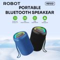 ROBOT Bluetooth Speaker Bluetooth 5.3 Stereo  RB120  5W RGB Waterproof IPX4 1200mAH Portable Audio Bluetooth SD Card Slot Aux Port 12 Months Warranty. 