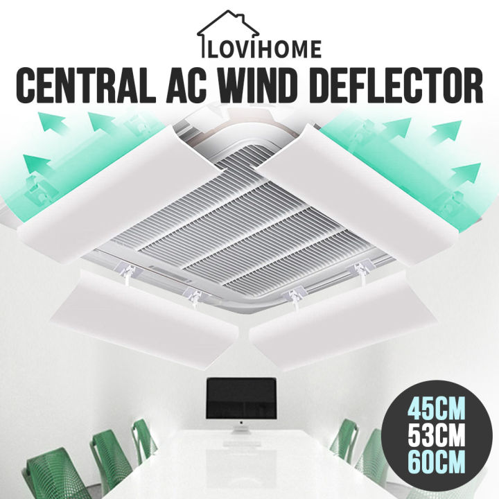 Central Aircon Cassette Wind Deflector Ceiling Air Conditioner Airflow