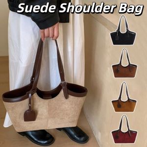 DINAH แบบเกาหลี กระเป๋าสะพายหนังกลับ ผ้าสีพื้น กระเป๋าโท้ต กระเป๋าถือ PU แบบด้าน แบบสบายๆ หนัง PU กระเป๋าใต้แขน ผู้หญิง