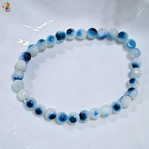 Collection Ceiling Grade Rare The Secret Guardian Nakauriite Blue Ice Glacierite Bracelet