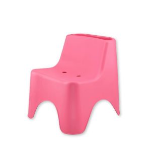 FDgrade เก้าอี้พลาสติก สูง 47 ซม รับน้ำหนักได้ 120 กก. พนักพิงเก็บของได้ เก้าอี้ Kids Plastic Chairs