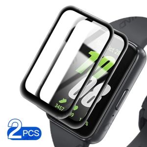 iQOO WatchGT Vivo Watch2 1-3Pcs HD Curved Black Edge Tempered Glass Film For Vivo iQOO Watch GT 2 3 42mm 46mm Explosion-proof Watch Screen Protector