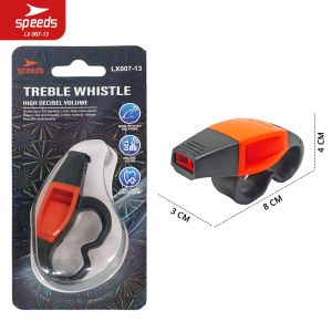 SPEEDS Peluit Wasit Pluit Treble Whistle Periwitan Sport 120db Handle Tangan Suara Kencang 007-13