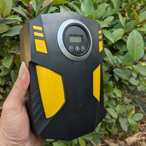 (GIÁ TỐT) Máy bơm lốp ô tô xe máy lõi đồng 12v đa năng thông minh tự năng mẫu mới công suất mạnh bơm nhanh loại tốt màn hình led