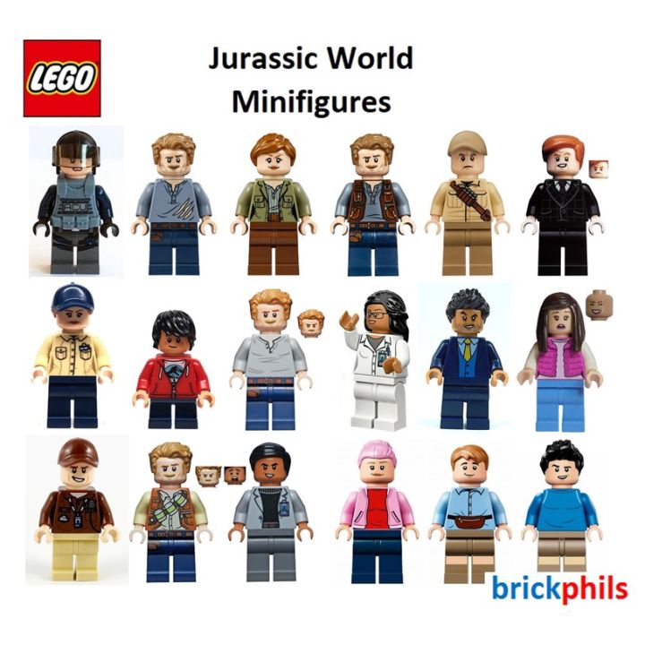 Lego Jurassic World Minifigures Lazada PH