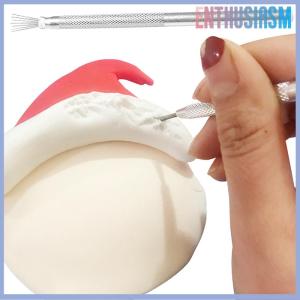【Enthusiasm】🌟🌟【Hot Sale】🎈 7 Pin Feather Wire Texture Ceramics Tools Polymer Clay Sculpting Modeling Tool DIY Pottery Brush Pottery Tools Cake Accessories