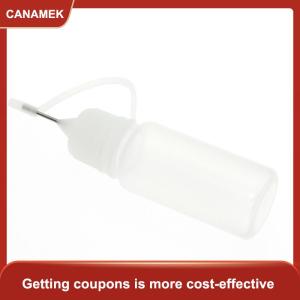 【CANAMEK】 10ml Kim tip chai Applicator chai cho sơn nhọn Miệng dầu trang điểm công cụ