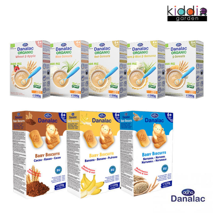 Danalac Organic Baby Cereal Months Organic Rice Baby Cereal 200g