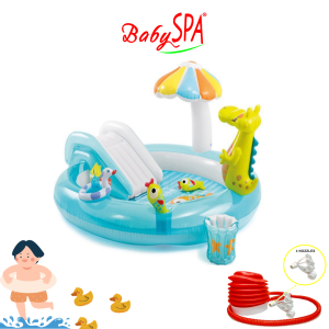 ♥♥♥ (𝐒𝐆 𝐒𝐞𝐥𝐥𝐞𝐫) BabySPA Water Play Center Alligator Children Pool