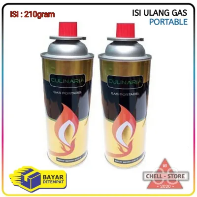 2PCS Gas Portable Culinaria Refill Gas Outdoor Gas Portable Gas Camping Gas mini