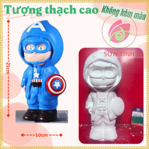 Tượng thạch cao Sư tử M64 (Không kèm màu) Bé Tô Màu Tô Tượng