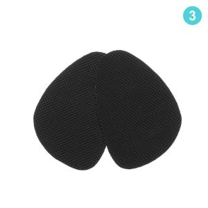 ALUN5 1 Pair Women High Heels Sticker Cushion Insole Shoes Mat Heel Sole Grip Sole Protectors Anti-Slip Pads