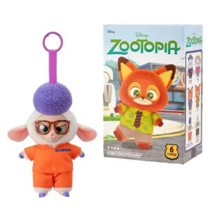 Zootopia Series Vinyl Blind Box Plush Nick Judy Doll Bag Pendant Model Collection Birthday Gift