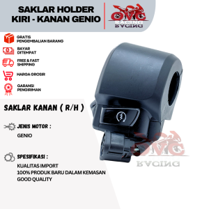 Saklar Holder GENIO Kiri Kanan - SAKLAR HOLDER SWITCH HANDLE HONDA GENIO SEPASANG KIRI KANAN IMPORT
