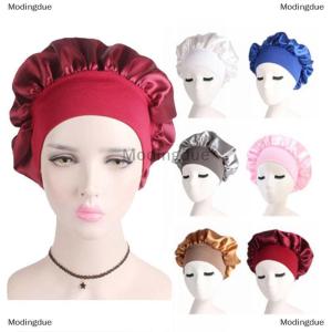 [COD] Modingdue หมวกอาบน้ำหมวกคลุมผมทำจากผ้าซาติน