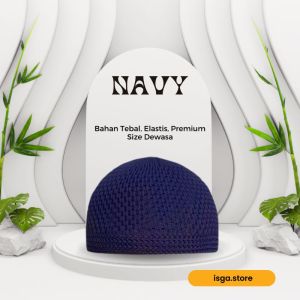 Songkok| Prayer cap Elastic Adult Knitted Cap