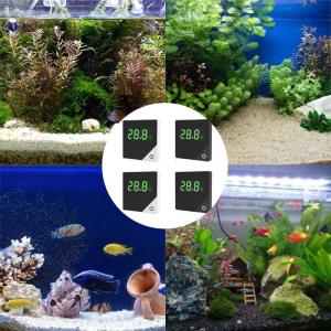 Cordless Aquariums Thermometers With LED Touch Display Professional Fish Tanks Temperature Monitor for Life Monitoring