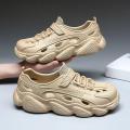 Sepatu Sandal Pria Wanita Slip On EVA Ringan Elastis Anti Slip Casual Empuk. 