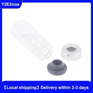 【Local shipping】 10 Pack 5 10 20ml Sealed Sample Vials Transparent Vials With Self Healing Injection Port