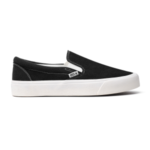 Brick Mansions - Slip On Mission Black White Sepatu Sneakers Casual Pria Wanita