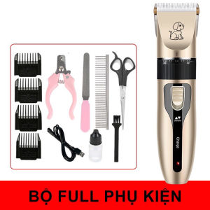 Tông đơ chắt tỉa lông chó mèo kèm Lược - Kìm