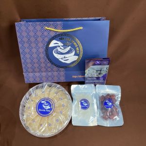 Yến Sào Tinh Chế Xơ Mướp Dewis Nest Sợi Ngắn 100% Nguyên Chất 50g/100g - Kèm Hộp Quà