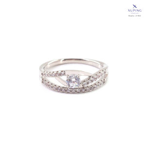 Xuping Cincin Emas Fashion Motif Baris Cantik 0121230106