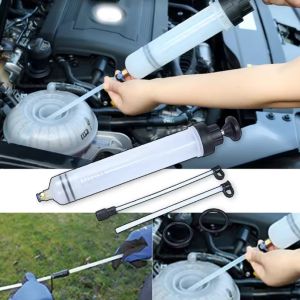 500cc Car Oil Fluid Engine Oil Pump Filling Funnel Syringe  Auto Emergency Pump Manual Oil Pump Siphon Siphon Pump油泵工具