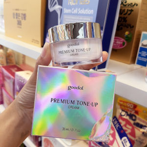 Kem Dưỡng Trắng Da Ốc Sên Goodal Premium Snail Tone Up Cream 30ml Hàn Quốc - phục hồi giảm các tổn thương từ môi trường và tia UV cũng như kích thích sản sinh Collagenmột cách tự nhiên.