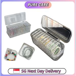 【Pure Care】 Bracelet Storage Box / Transparent Jewelry Storage Box / Storage Organiser / Acrylic Plastic Portable