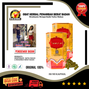 [ BERGARANSI ] Sam Yun Wan Original BPOM Obat Gemuk Badan Suplemen Herbal Penambah Nafsu Makan & Berat Badan Samyunwan Obat Gemukin Badan Dewasa Secara Cepat Ampuh 50 Kapsul Samyuwan Vitamin Membantu Menambah Napsu Makan Penggemuk Badan Alami Samyungwan