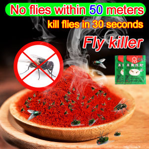 10 years without flies fly killing bait powder fly killer fly bait Fly Attractant Medicine Fly Control Attractant Azamethiphos fly bait granular Attractant Medicine swatter langaw catcher gel for poultry insect mosquito electric anti