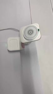 Có thể gập lại từ sạc không dây Pad 3 trong 1 trạm sạc cho iPhone 15 14 13 12 Pro Max đồng hồ 8 7 6 airprods