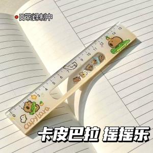 15cm Sanrio Hello Kitty Kuromi Pochacco Anime Cartoon Cute Rocker Meter Ruler Creative Ruler School Supplies Prizes Wholesale