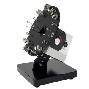 btnx 20-80 RPM Stepless Speed Holds 50/15/5mL Tubes (4+4+8) Lab Shaker for Mixing Extraction,Rotary Platform Vortex Mixer J6H9P