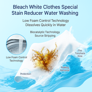 White Clothing Whitening Agent for White Clothes  Non-Damaging Bleach  Restores Original Color  Stain and Yellowing Remover