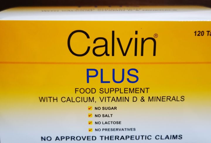 Calcium Calvin Plus with Vitamin D and Minerals SOLD per 30 Tablets ...