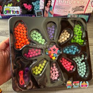 Mainan Anak FASHION JEWELRY DIY- Meronce Gelang Manik - Mainan DIY Kalung Gelang Anak Membuat Perhiasan Anak Beads